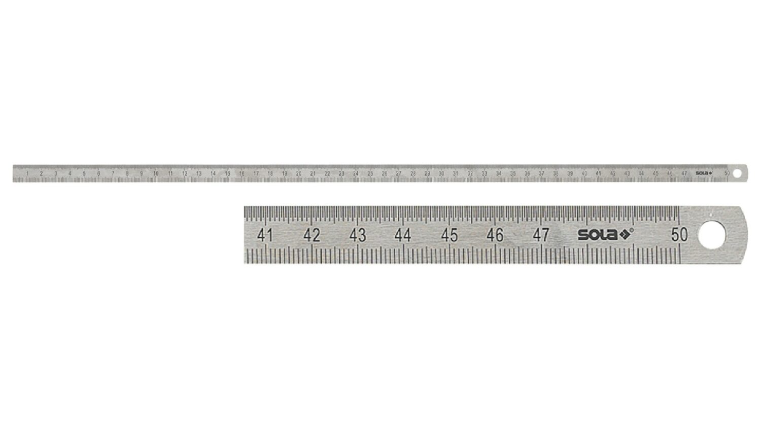 Bild der Sola 56103401 Stahlmaßstab biegsam LSS 500 Länge 500mm