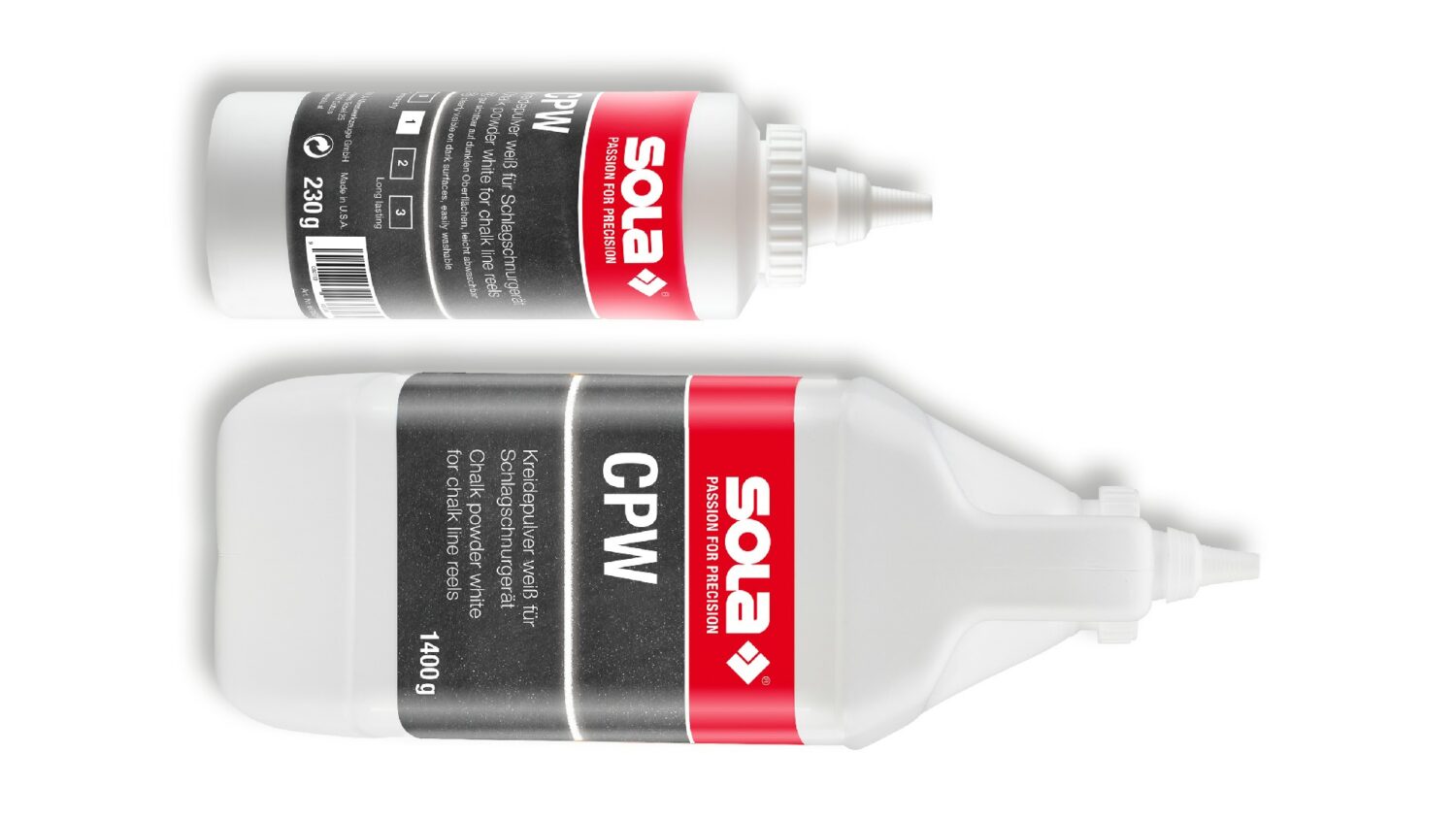 Bild der Sola 66152601 Schlagschnurkreide CPW 1400 in Flaschen à 1400 g