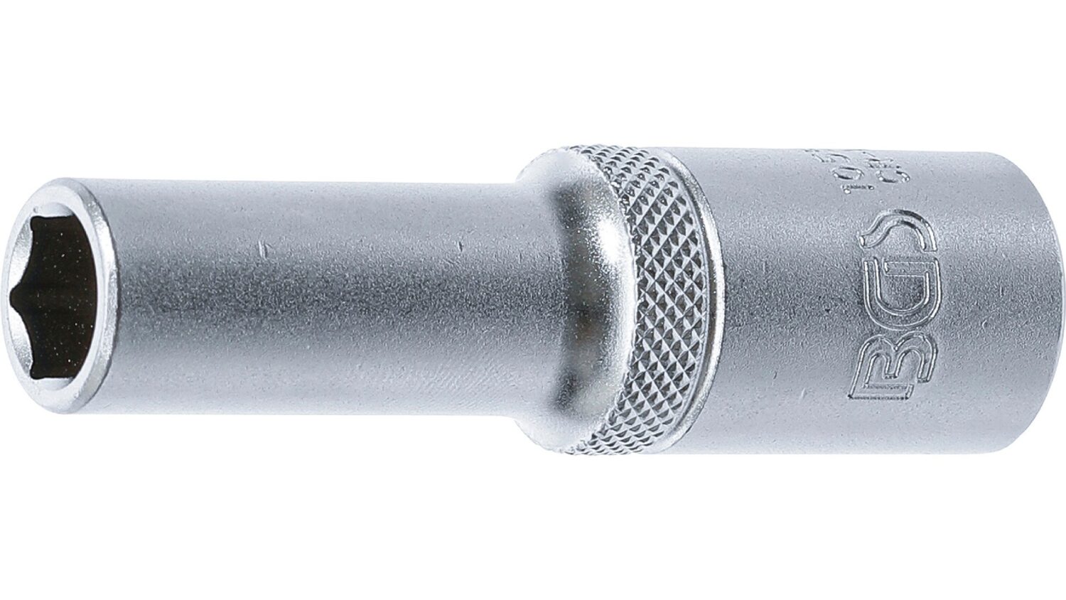 BGS 10551 Steckschlüssel-Einsatz Sechskant, tief | Antrieb Innenvierkant 12,5 mm (1/2") | SW 11 mm