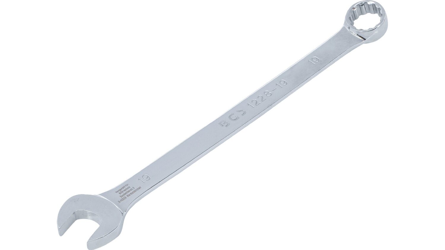 BGS 1228-19 Maul-Ringschlüssel | extra lang | SW 19 mm