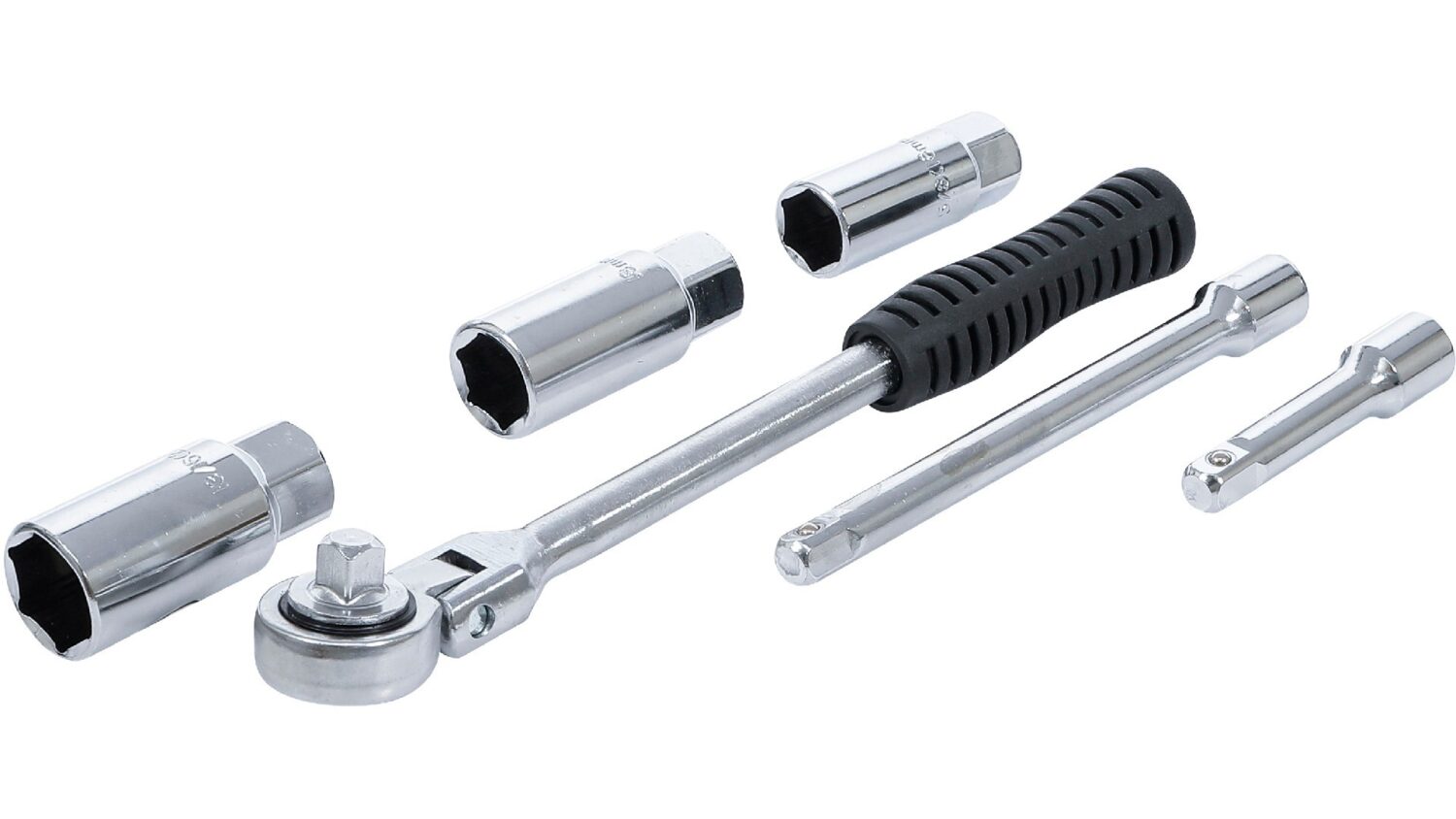 BGS 137 Zündkerzen-Werkzeug-Satz | Antrieb 10 mm (3/8") | 6-tlg.
