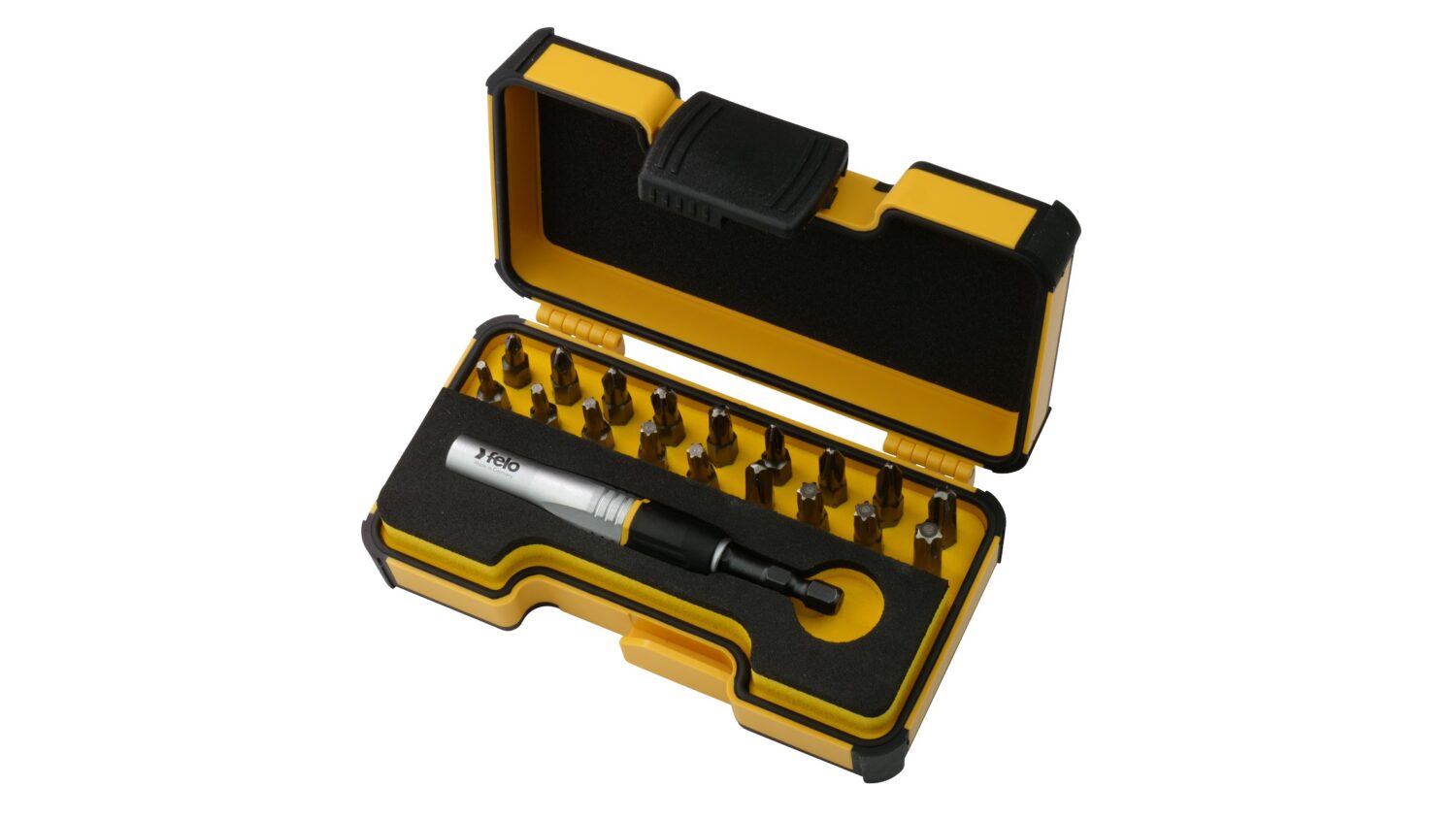 Felo XS-Strongbox IMPACT 19-tlg. Industrial-PZ/PH/TORX®/BH