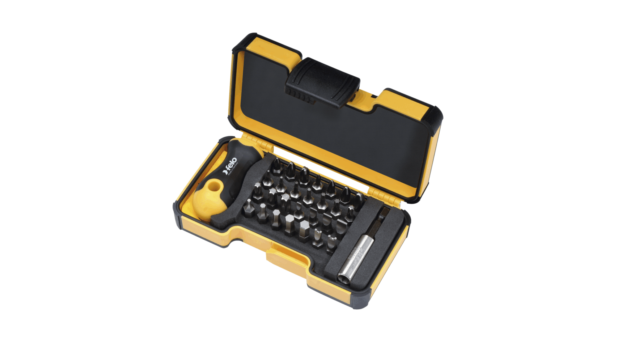 Felo XS-Strongbox Bits 30 30-tlg. SL/PH/PZ/HEX/TORX®/SPANNER/BH