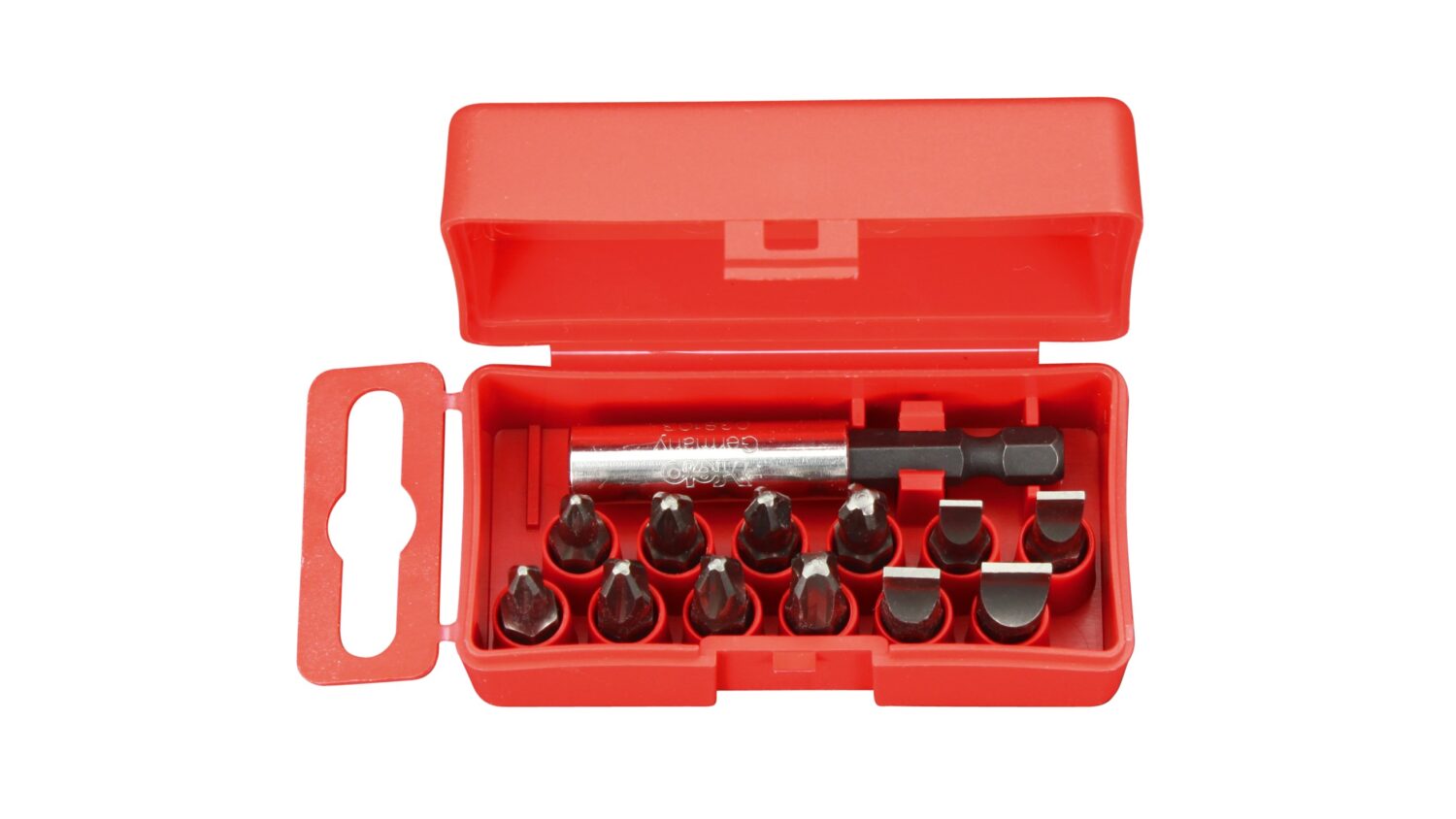 Felo Bit-Box Profi C 6,3 x 25 mm 13-tlg. SL/PZ/PH/BH Felo - Profi Bit-Box Industrie, C 6,3 x 25 mm, 13-tlg.