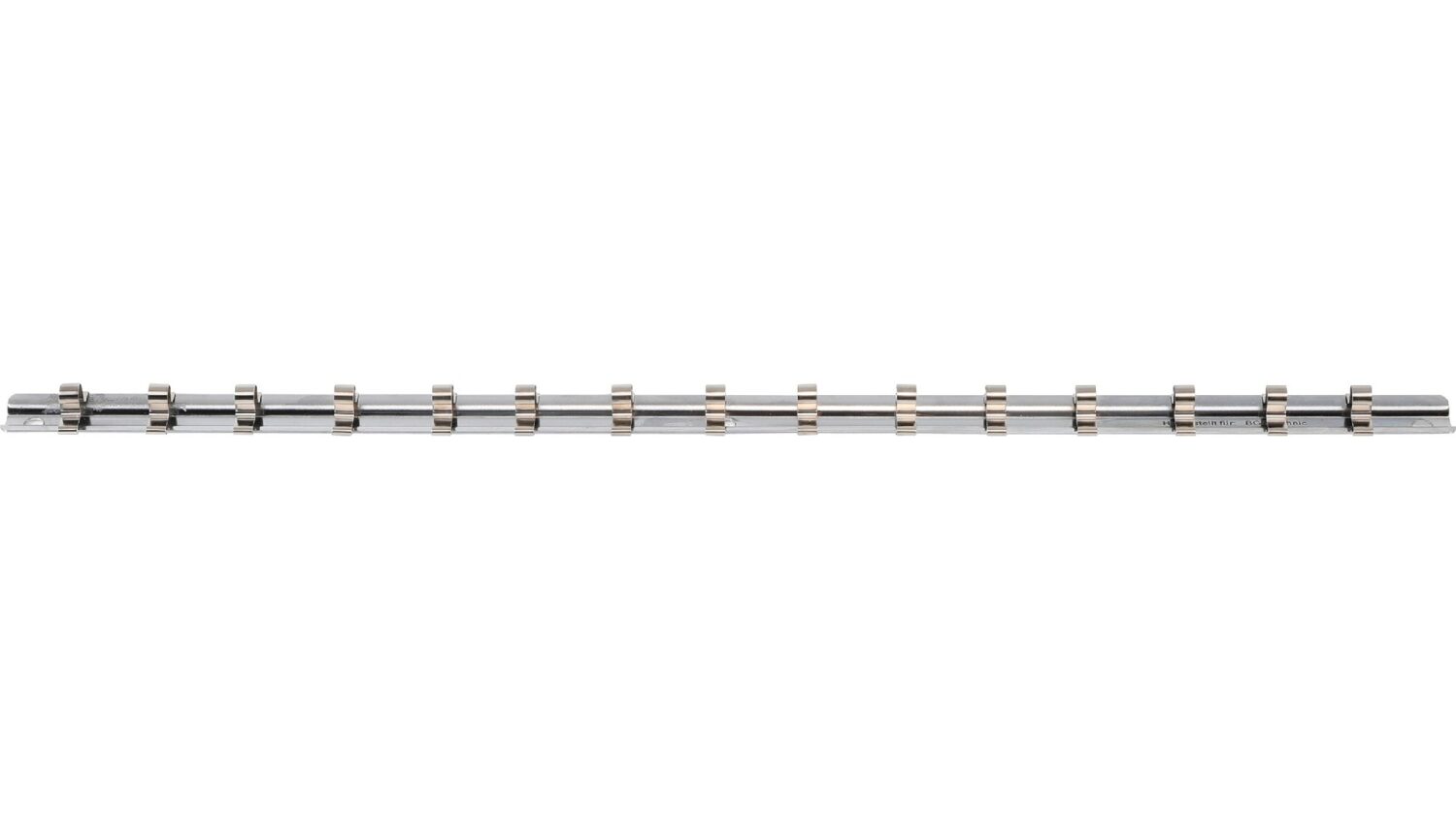 BGS 2120 Aufsteckschiene mit 15 Clips | 6,3 mm (1/4")