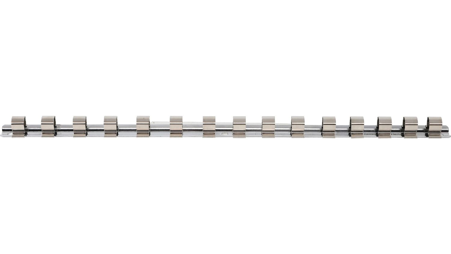 BGS 2540 Aufsteckschiene mit 15 Clips | 12,5 mm (1/2")