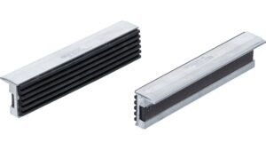BGS 3044 Schraubstock-Schutzbacken | Aluminium | Breite 125 mm | 2-tlg.