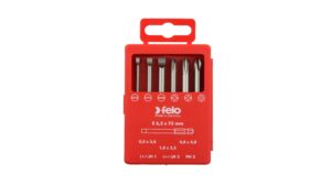 Felo Bit-Box Profi E 6,3 x 73 mm 6-tlg. SL/H/PH