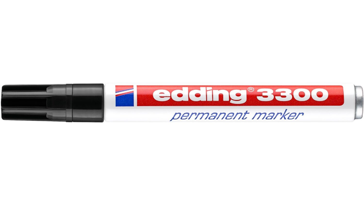 edding 3300 Permanentmarker schwarz 4-3300001 – Bild 3