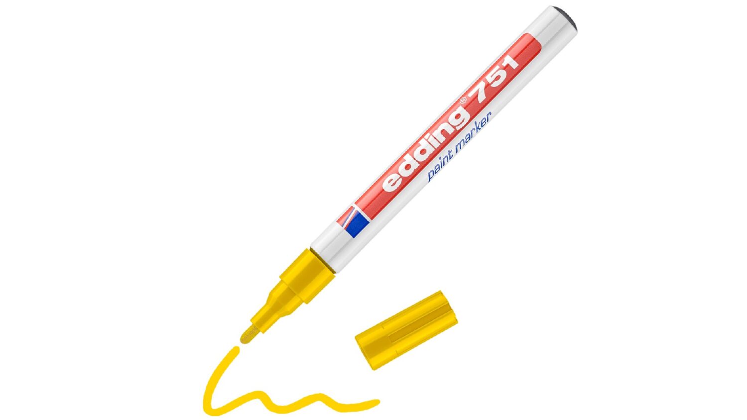 edding 751 Lackmarker gelb 4-751005