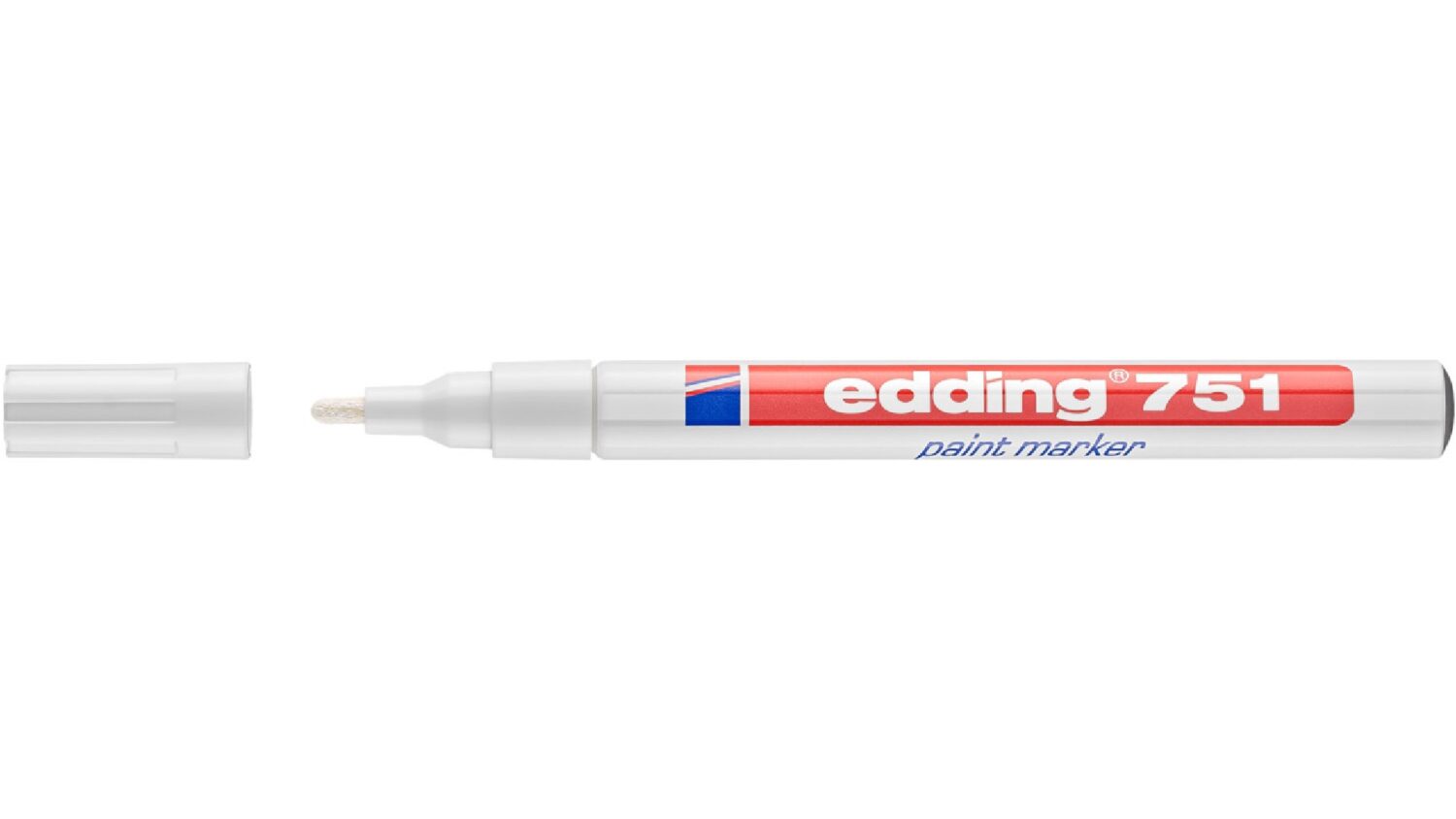 edding 751 Lackmarker weiß 4-751049 – Bild 2