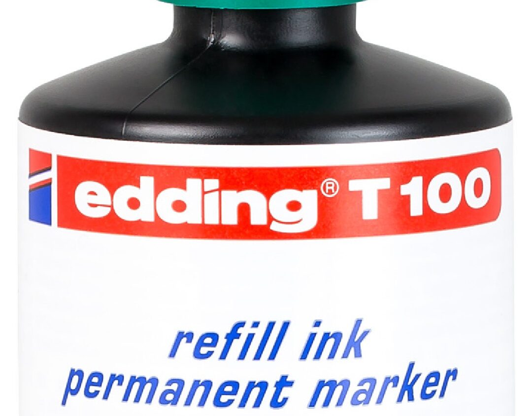edding T 100 Nachfülltinte Permanentmarker grün 4-T100004