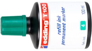 edding T 100 Nachfülltinte Permanentmarker grün 4-T100004