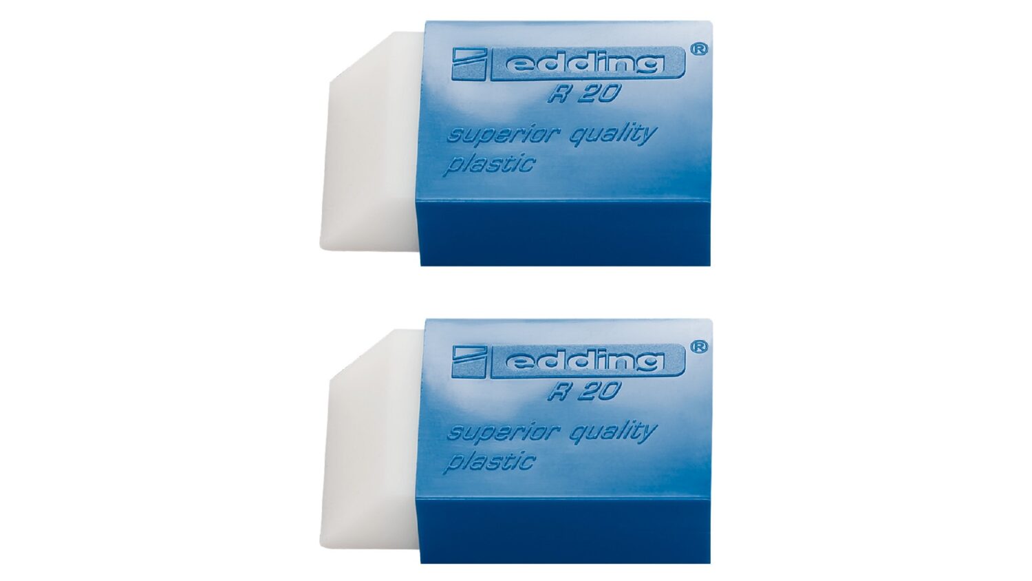 edding R 20 Radierer 2er-Blister 4-R20-2-1