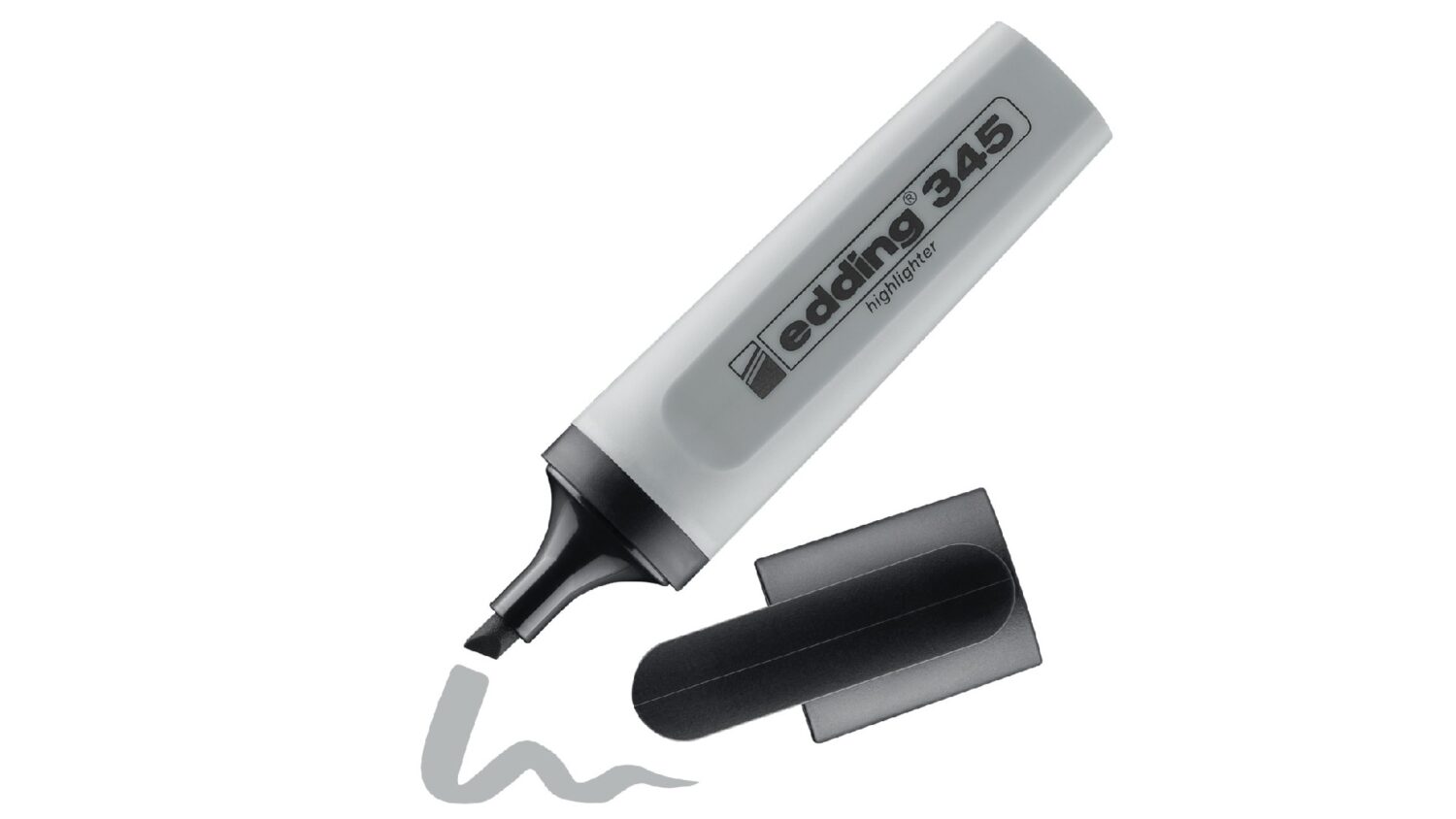 edding 345 Textmarker grau 4-345012