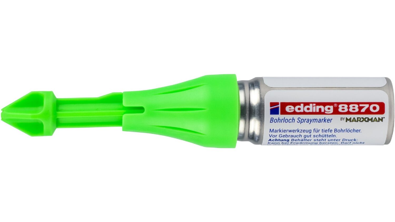 edding 8870 Bohrloch Spraymarker neongrün 4-8870-064 – Bild 2
