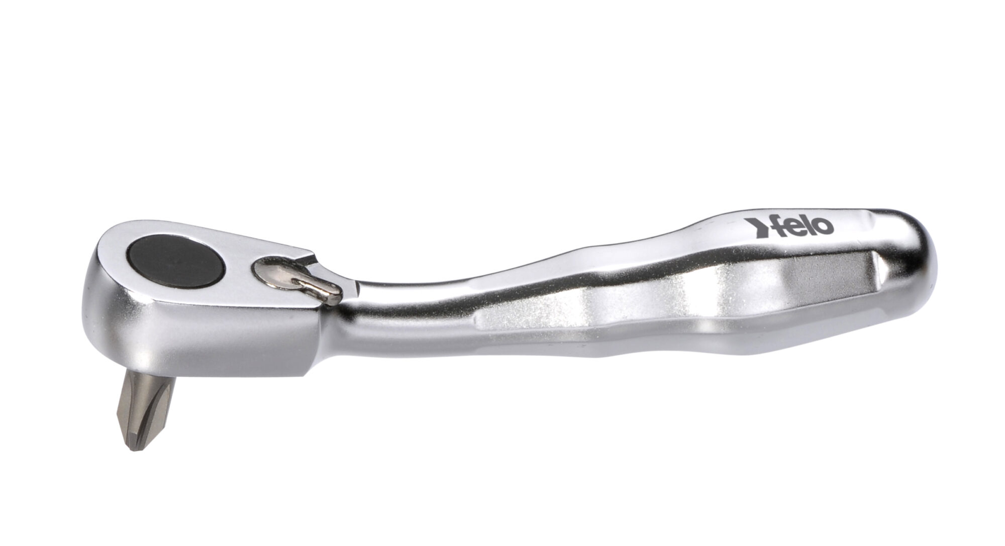 Felo Vollmetall Miniratsche 1/4" MS 98 mm