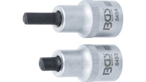 BGS 6455 Spreiz-Einsatz-Satz für Federbeinklemmung | Antrieb Innenvierkant 12,5 mm (1/2") | 5 x 7 mm + 5,5 x 8,2 mm | 2-tlg.