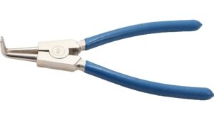 BGS 650-1 Sprengringzange | abgewinkelt | für Außensprengringe | 225 mm