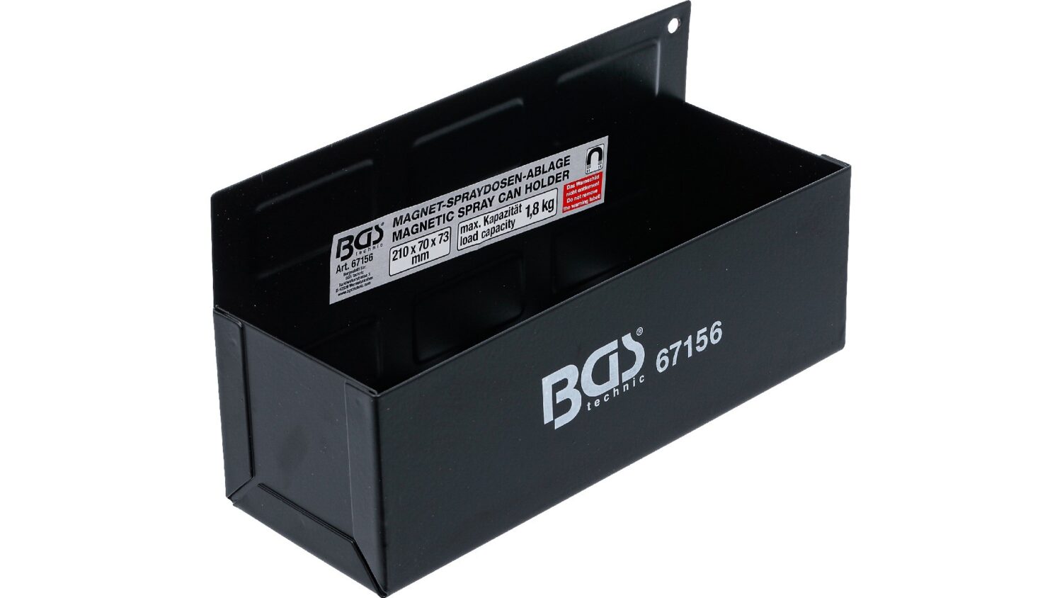 BGS 67156 Magnet-Spraydosen-Ablage | 210 mm