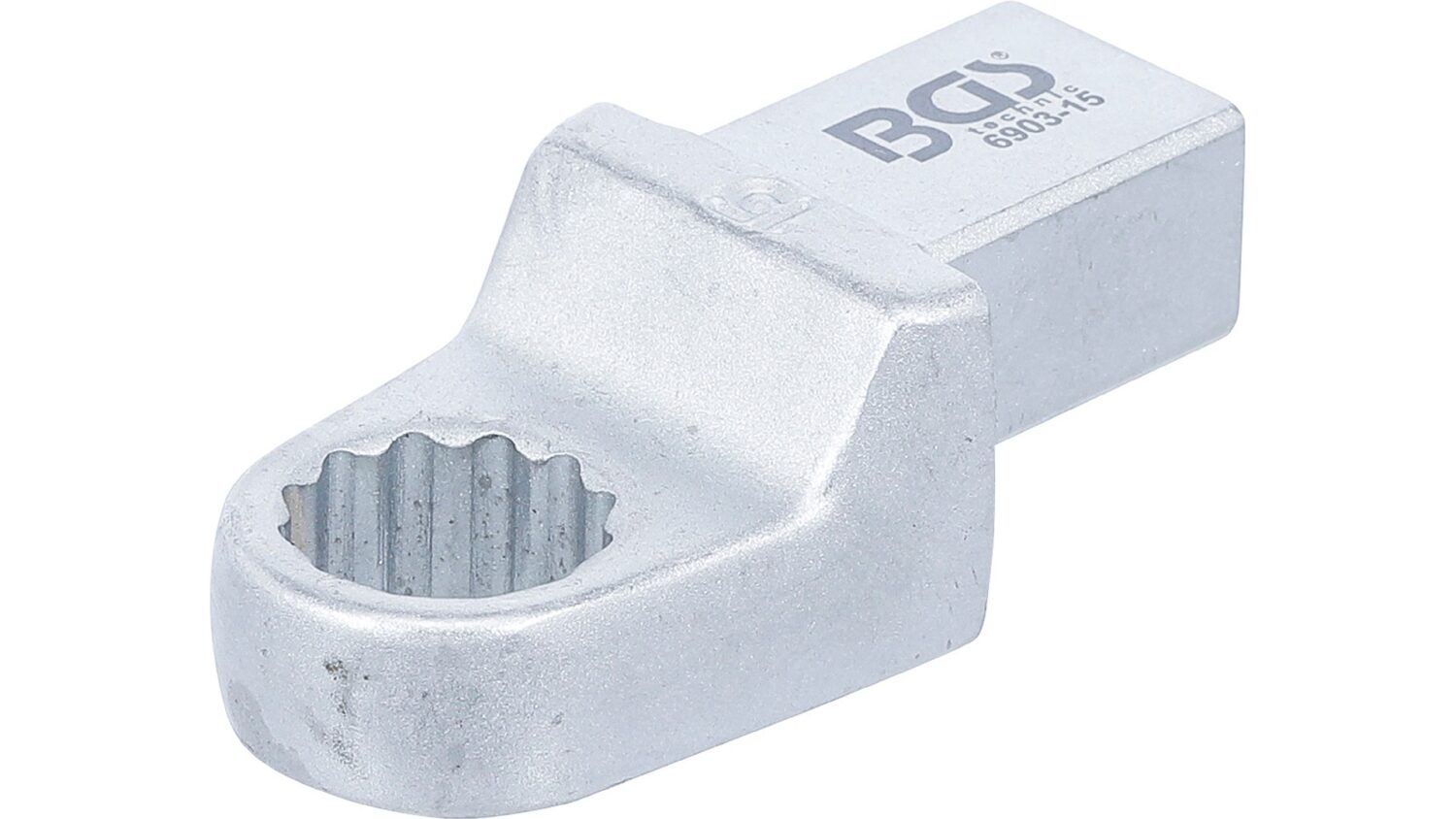BGS 6903-15 Einsteck-Ringschlüssel | 15 mm | Aufnahme 14 x 18 mm