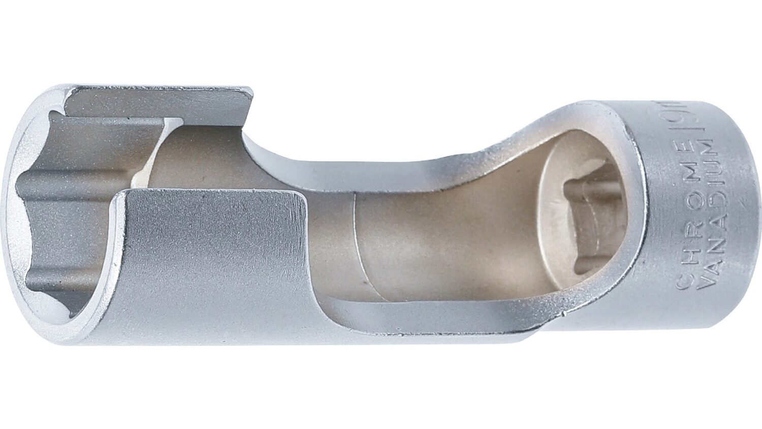 BGS 70988-19 Spezial-Steckschlüssel-Einsatz, geschlitzt | Antrieb Innenvierkant 10 mm (3/8") | SW 19 mm