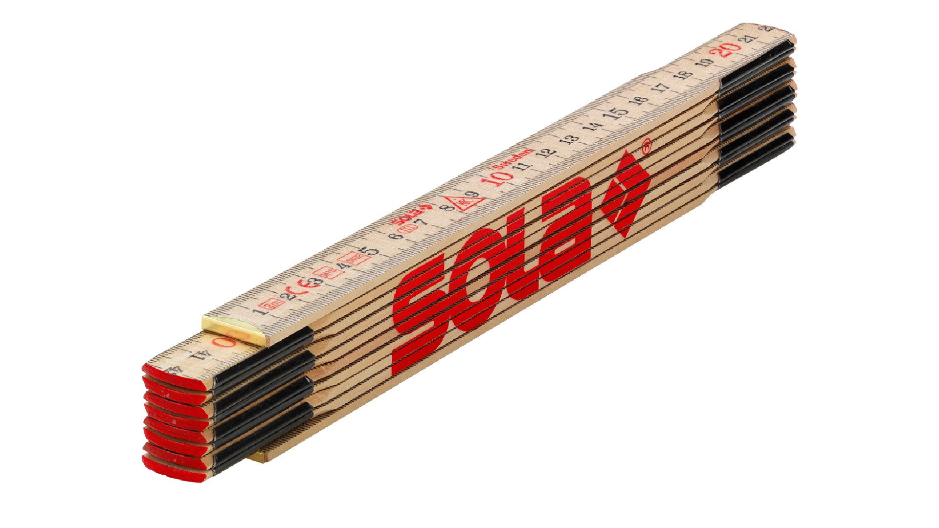 Sola Holz-Meterstab 2 m H 2/10 natur