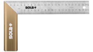 Sola Schreinerwinkel Alugr. SRB 350 rostfrei,350x170mm
