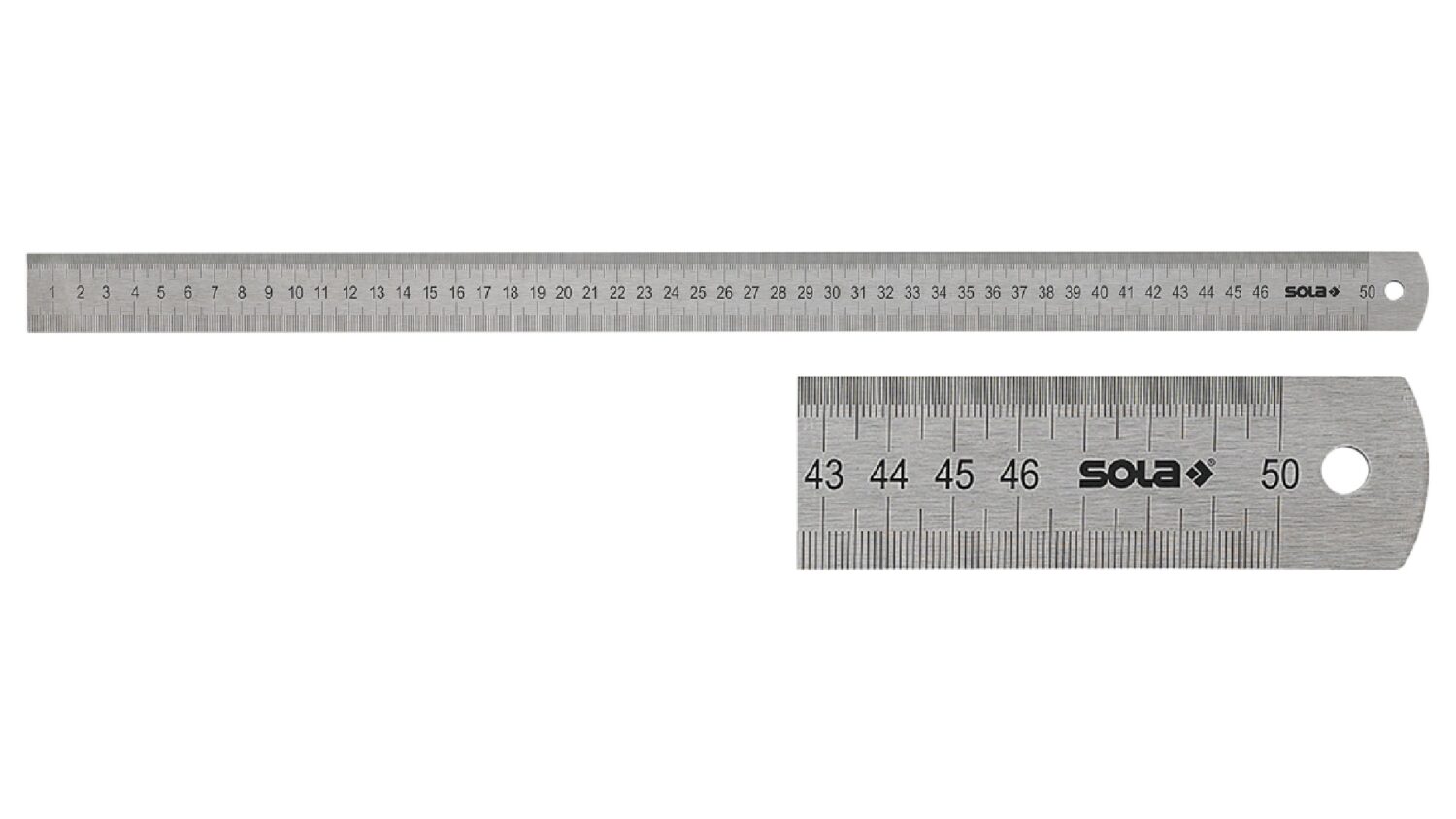 Sola Stahlmaßstab starr LSB 500 Länge 500mm