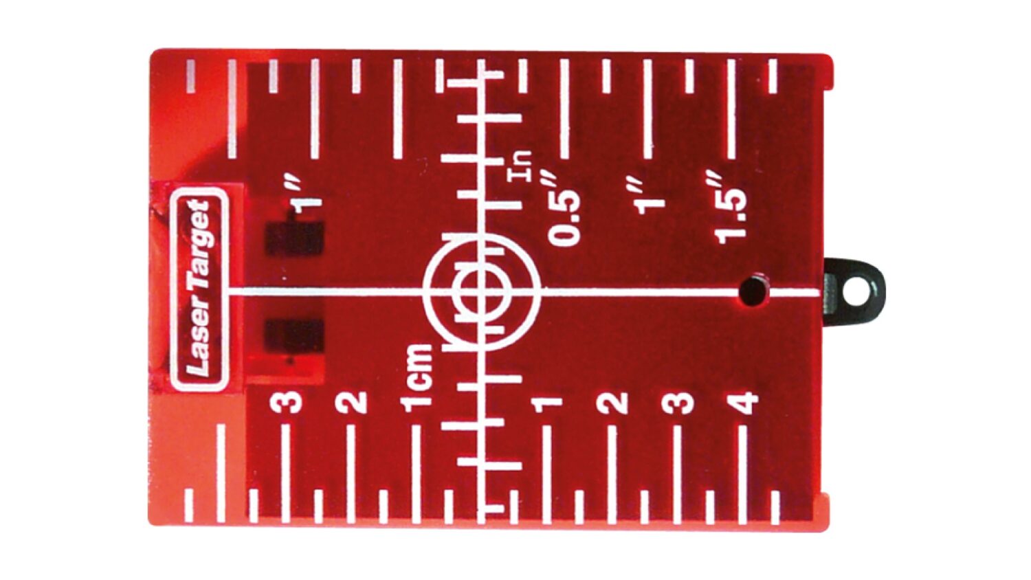 Sola Zielscheibe rot ZS red für Laser mit Magnet und Halter