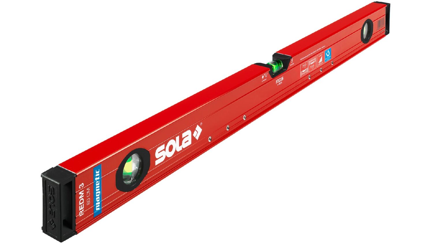 Sola Alu-Magnetwasserwaage RedM 3 80