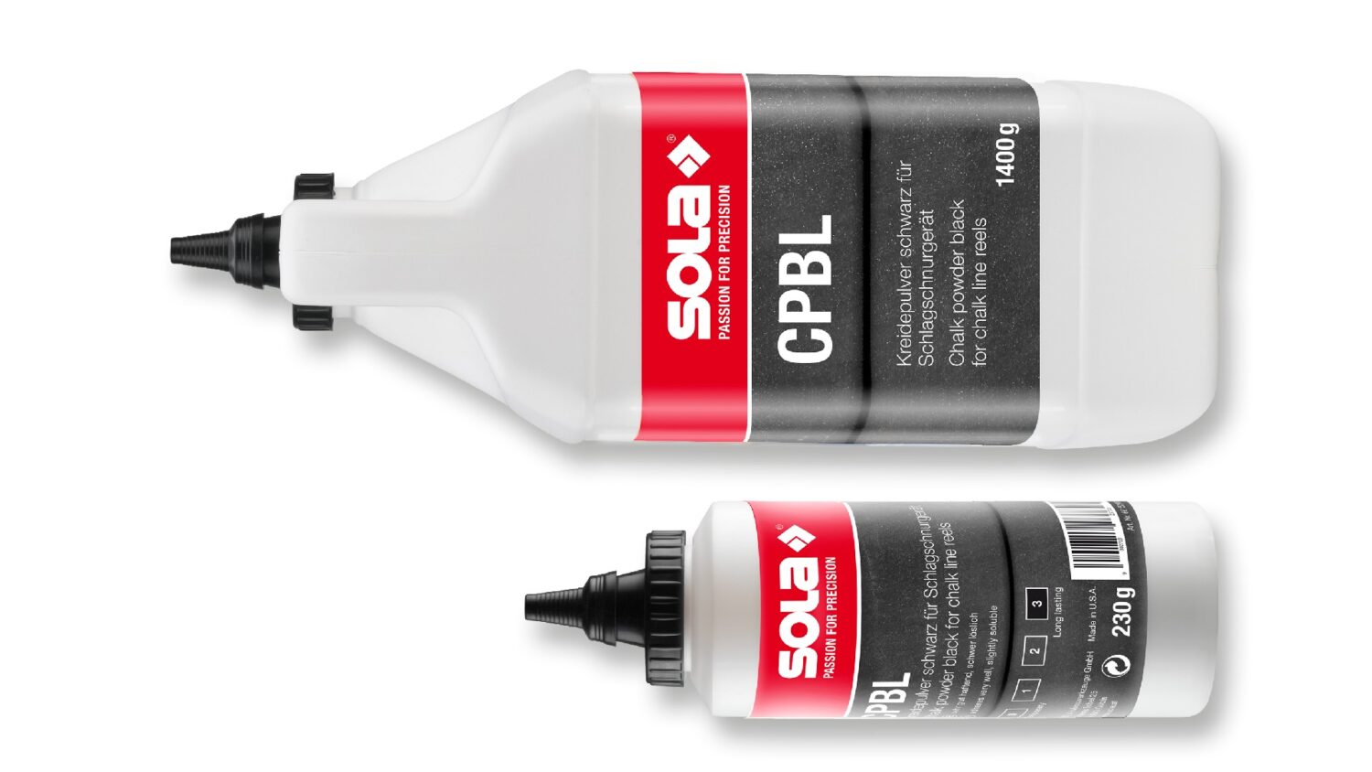 Sola Schlagschnurkreide CPBL 230 in Flaschen à 230 g