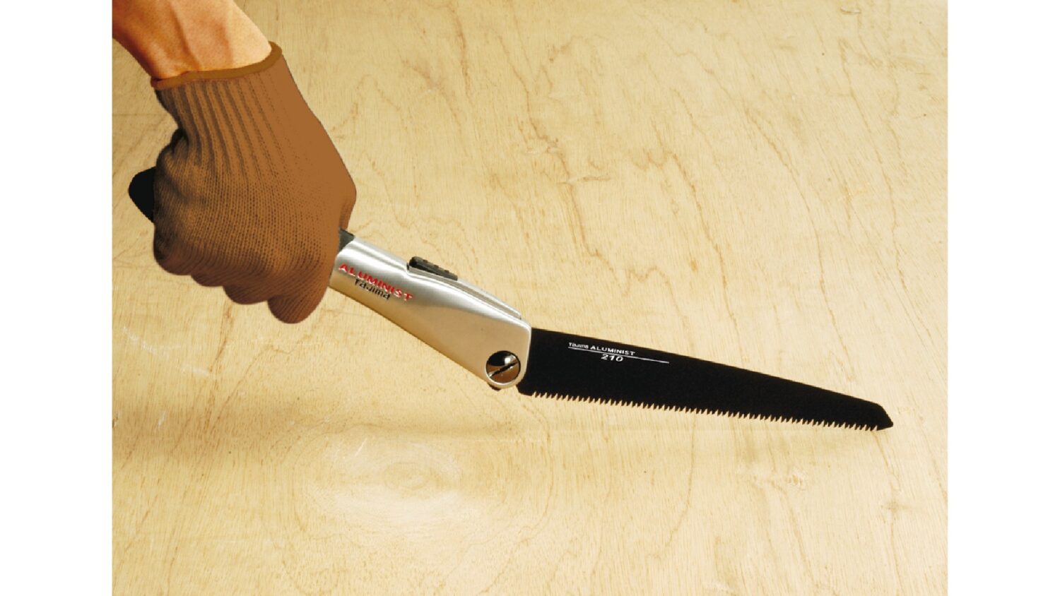 TAJIMA ALUMINIST POWER-GLIDE FLUORINE BLACK KLAPPSÄGE 240 mm 9 TPI – Bild 2