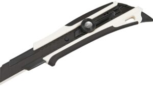 TAJIMA DORAFIN CUTTER 25 mm 2 RAZAR BLACK Klingen DIAL LOCK MIT FINNE