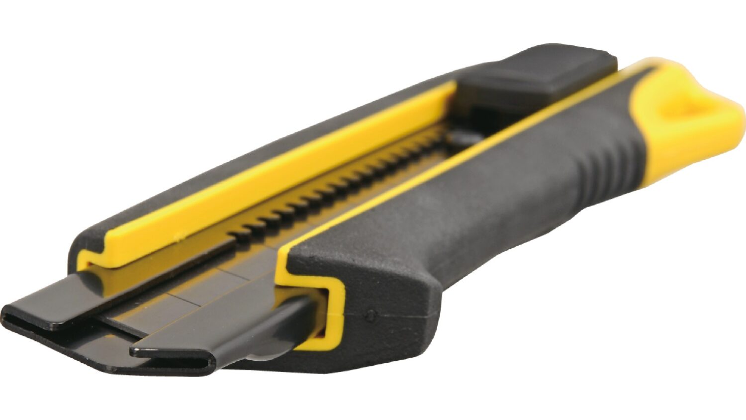 TAJIMA DURA CUTTER 25 mm 1 RAZAR BLACK Klinge AUTO LOCK, Gelb – Bild 2