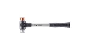 SIMPLEX-Schonhammer Kupfer / Weichmetall; mit verstärktem Tempergussgehäuse und Fiberglasstiel | D=30 mm | 3749.030