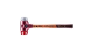 SIMPLEX-Schonhammer TPE-mid / Plastik; mit Tempergussgehäuse und hochwertigem Holzstiel | D=40 mm | 3036.040
