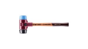SIMPLEX-Schonhammer TPE-soft / Gummikomposition; mit Tempergussgehäuse und hochwertigem Holzstiel | D=50 mm | 3012.050