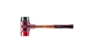 SIMPLEX-Schonhammer Gummikomposition / Plastik; mit Tempergussgehäuse und hochwertigem Holzstiel | D=60 mm | 3026.060