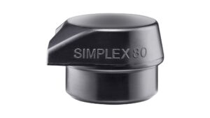 SIMPLEX-Einsatz Gummikomposition, schwarz, mit Standfuß | D=80 mm | 3202.280