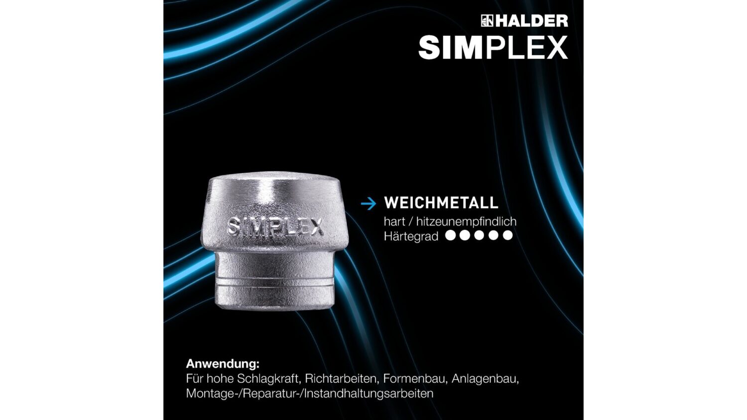 SIMPLEX-Einsatz Weichmetall, silber | D=40 mm | 3209.040 – Bild 5