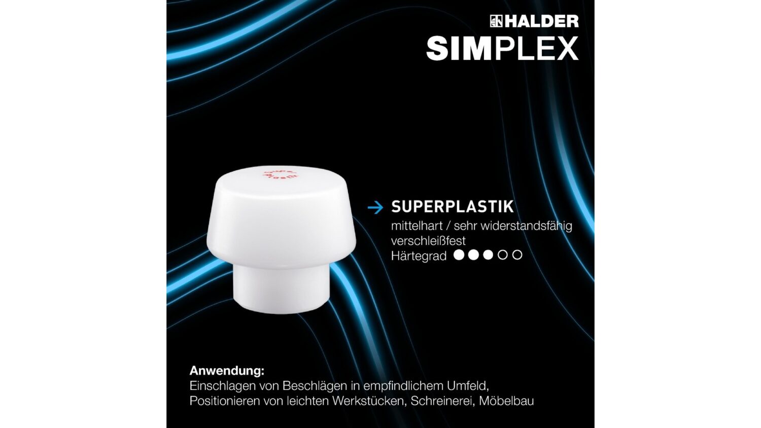 SIMPLEX-Einsatz Superplastik, weiß | D=50 mm | 3207.051 – Bild 5