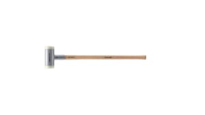 SUPERCRAFT-Vorschlaghammer mit schwingungsdämpfendem, ergonomisch geformtem und lackiertem Hickorystiel | D=80 mm / Gewicht=4410 g | 3366.081