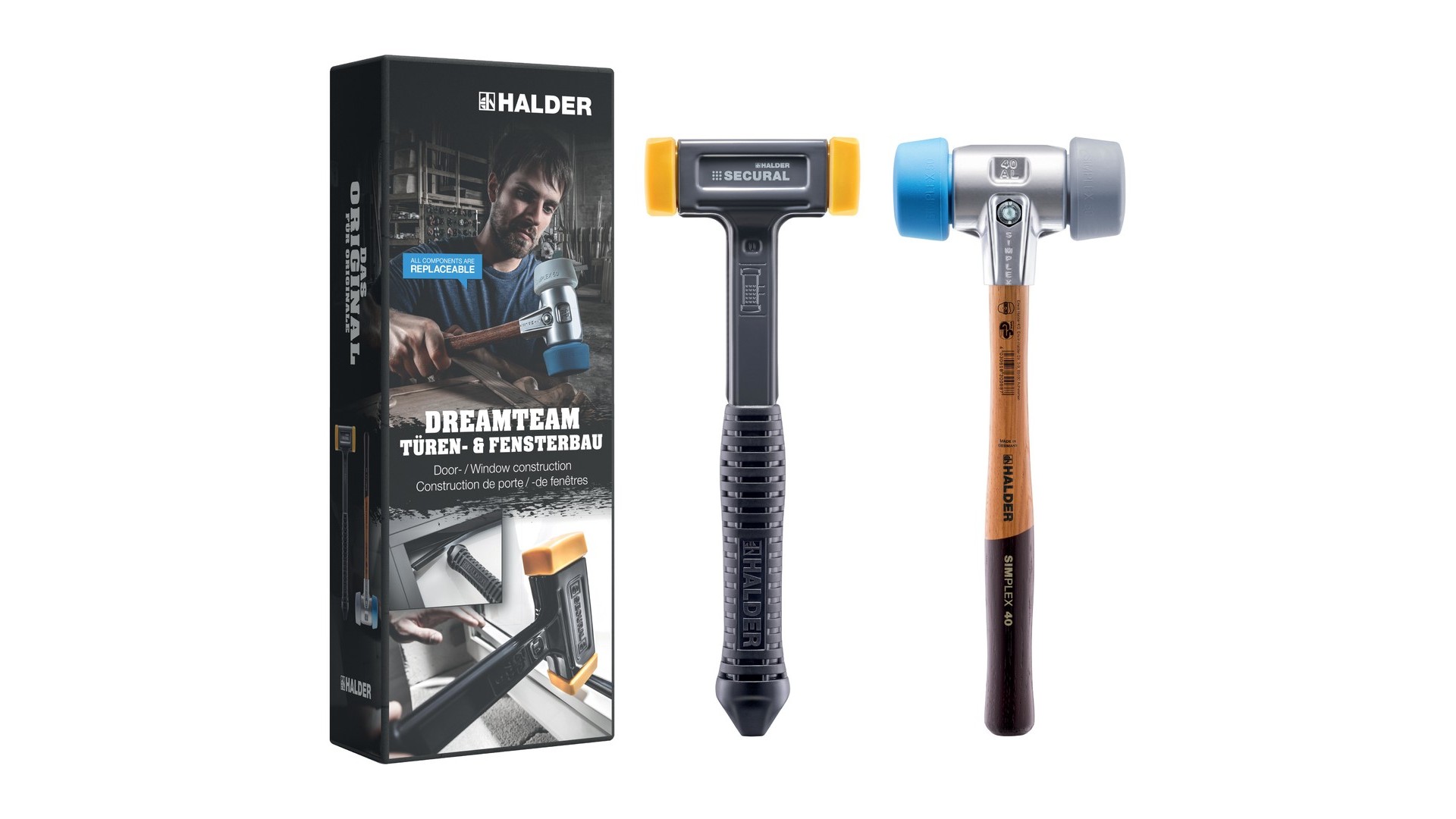 Aktionsbox, SIMPLEX-Schonhammer 50:40, TPE-soft / TPE-mid und SECURAL plus-Schonhammer | 3113s003
