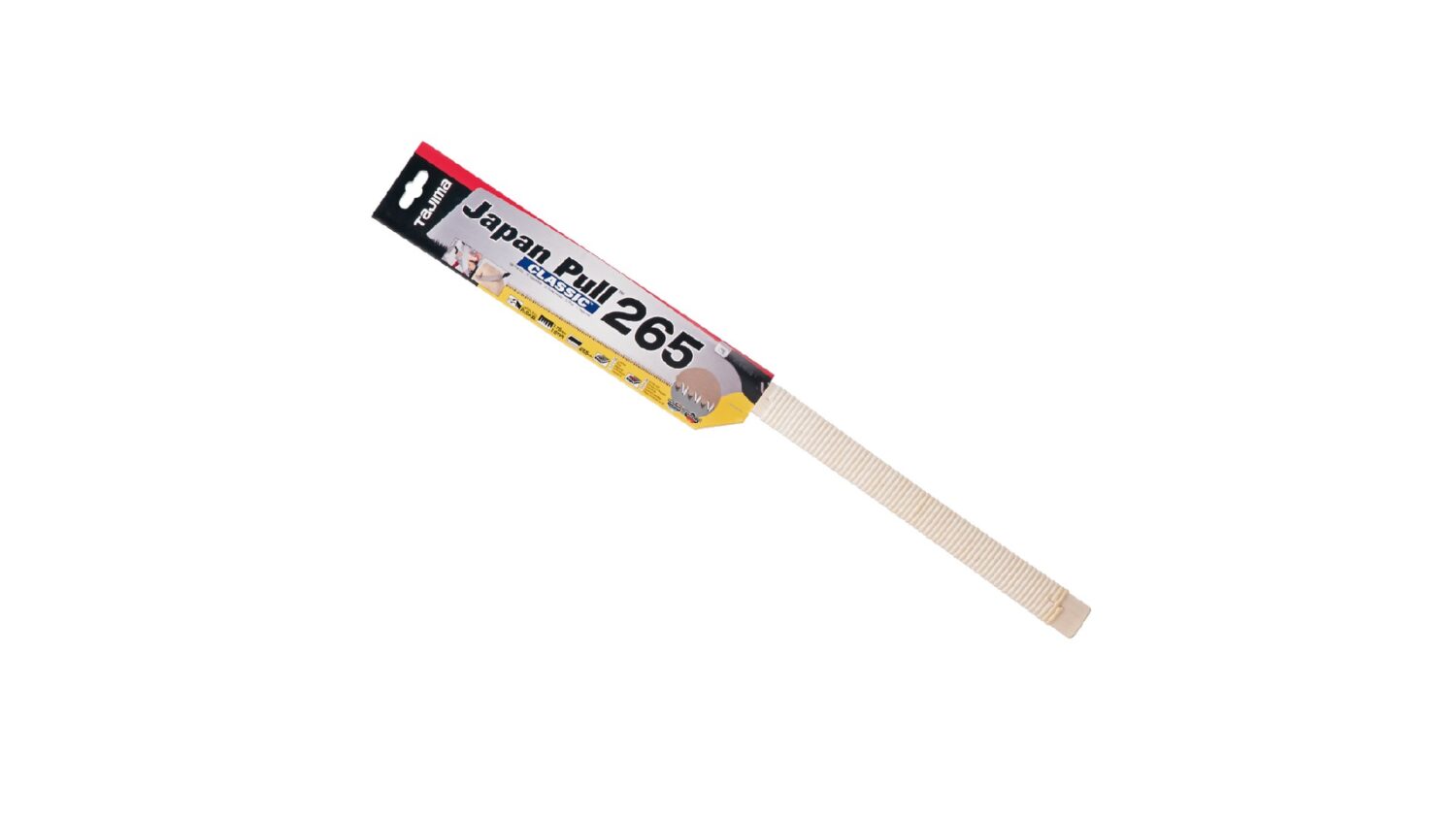 TAJIMA RAPID PULL JAPANSÄGE 265 mm 16 TPI Rattangriff – Bild 2