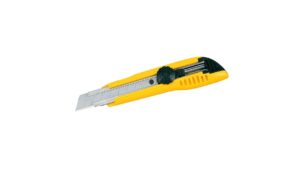 TAJIMA LC CUTTER 18 mm 3 ENDURA Klingen DIAL LOCK, gelb