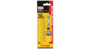 TAJIMA ENDURA CUTTERKLINGEN 18 mm Spender mit 10 Klingen SB-Karte