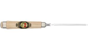 Kirschen 1002004 Stechbeitel mit Weißbuchenheft, 4 mm Achtkantform