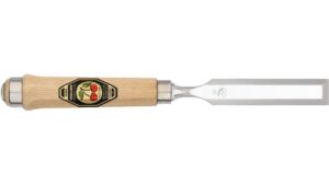 Kirschen 1002024 Stechbeitel mit Weißbuchenheft, 24 mm Achtkantform