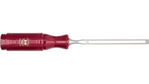 Kirschen 1003008 Stechbeitel mit Kunststoffheft, 8 mm Retrodesign